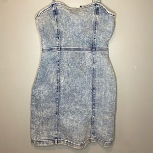Blue jeans dress